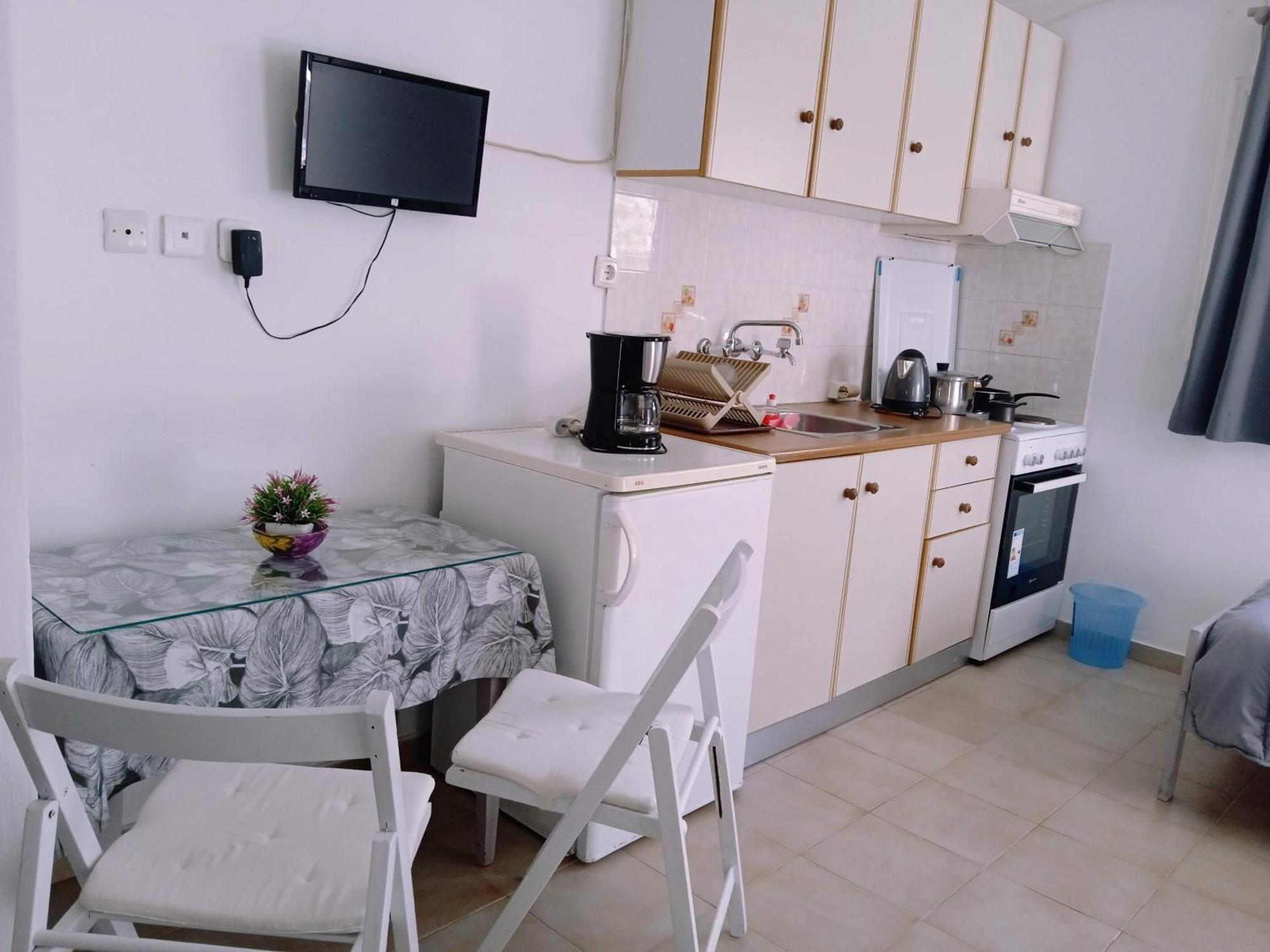 Andros Lighthouse Apartments Mesaria  Bagian luar foto